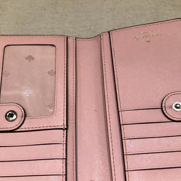 Kate Spade Pink Letter Wallet - Picture 4 of 9